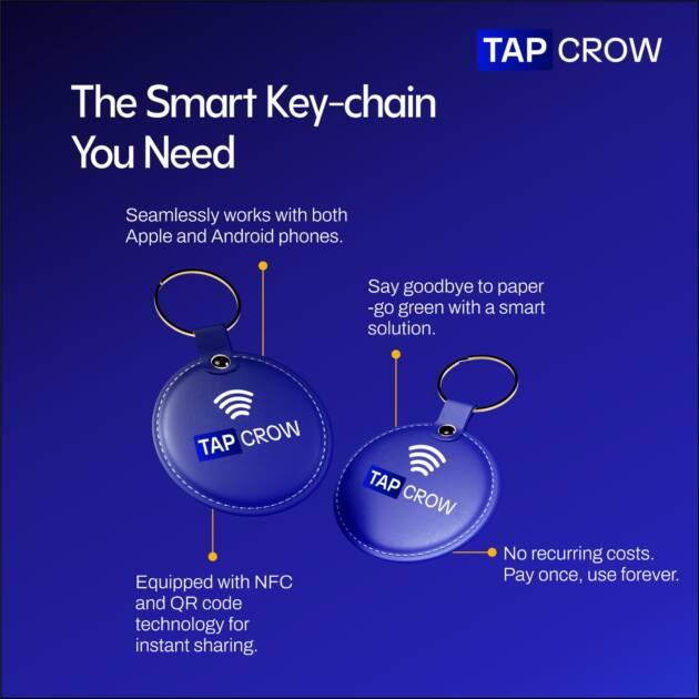 NFC Keychain with your Logo