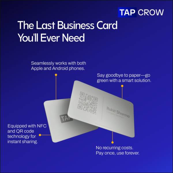 Customizable PVC NFC Digital Visiting Card - Image 3